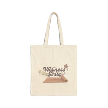 Load image into Gallery viewer, "Wellness Girlie" Yoga &amp; Pilates Canvas Tote
