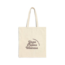 Load image into Gallery viewer, "Wellness Girlie" Yoga &amp; Pilates Canvas Tote
